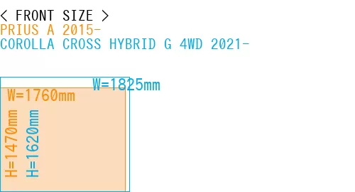 #PRIUS A 2015- + COROLLA CROSS HYBRID G 4WD 2021-